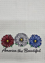 Load image into Gallery viewer, Patriotic Themed Embroidered Tea Towels