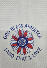 Load image into Gallery viewer, Patriotic Themed Embroidered Tea Towels