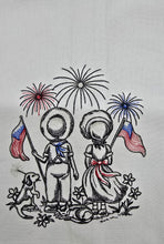 Load image into Gallery viewer, Patriotic Themed Embroidered Tea Towels