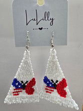 Load image into Gallery viewer, Patriotic Beaded Earrings - Choose Designs