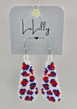 Load image into Gallery viewer, Patriotic Beaded Earrings - Choose Designs