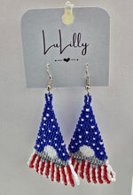 Load image into Gallery viewer, Patriotic Beaded Earrings - Choose Designs