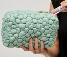 Load image into Gallery viewer, Flora Pop Nylon Cosmetic Pouch - Choose Color