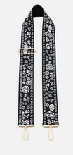 Load image into Gallery viewer, Pink and Black Pattern Adjustable Guitar Strap