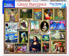Load image into Gallery viewer, Great Paintings 1000 pc Jigsaw Puzzle
