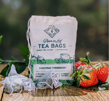 Load image into Gallery viewer, Sassyfras Strawberry Tea - Caffeinated