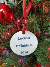 Load image into Gallery viewer, Custom Photo Ornament - Choose Style
