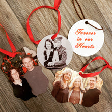Load image into Gallery viewer, Custom Photo Ornament - Choose Style