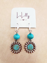 Load image into Gallery viewer, Turquoise Drop Earrings - Choose Style