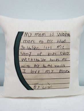 Custom MOM Pillows