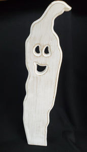 Skinny Ghost Wood Decorations