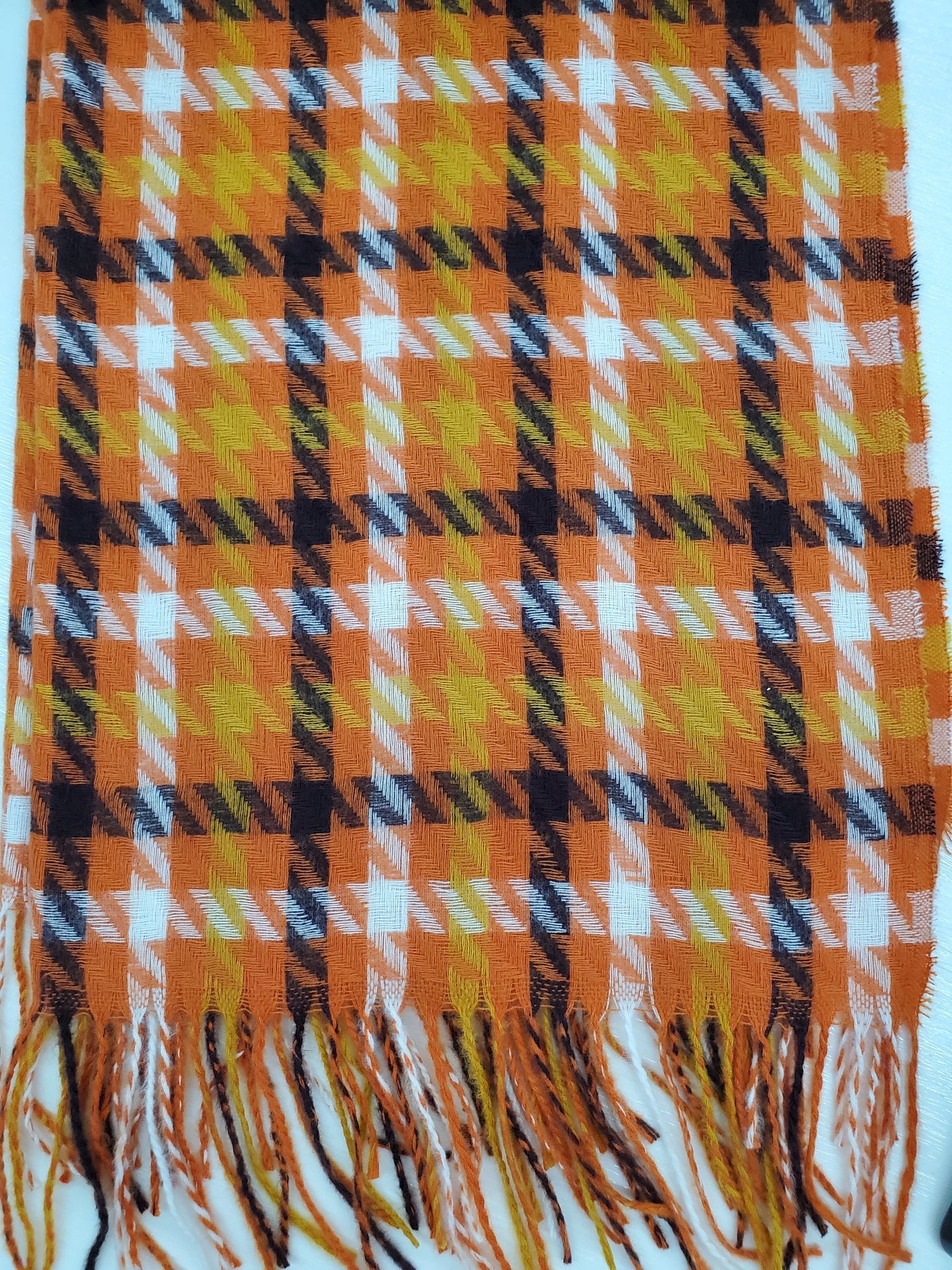 Fall Plaid Scarf