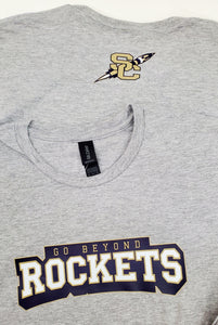 Shelby County High School - Long Sleeve T-Shirt - Go Beyond Rockets