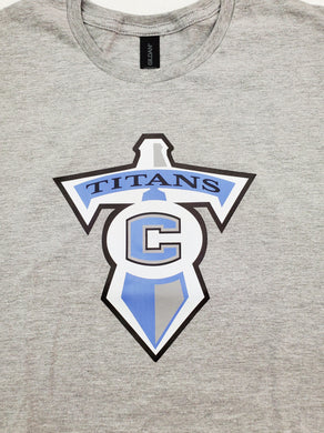 Martha Layne Collins High School - Short Sleeve T-Shirt - Titans Logo