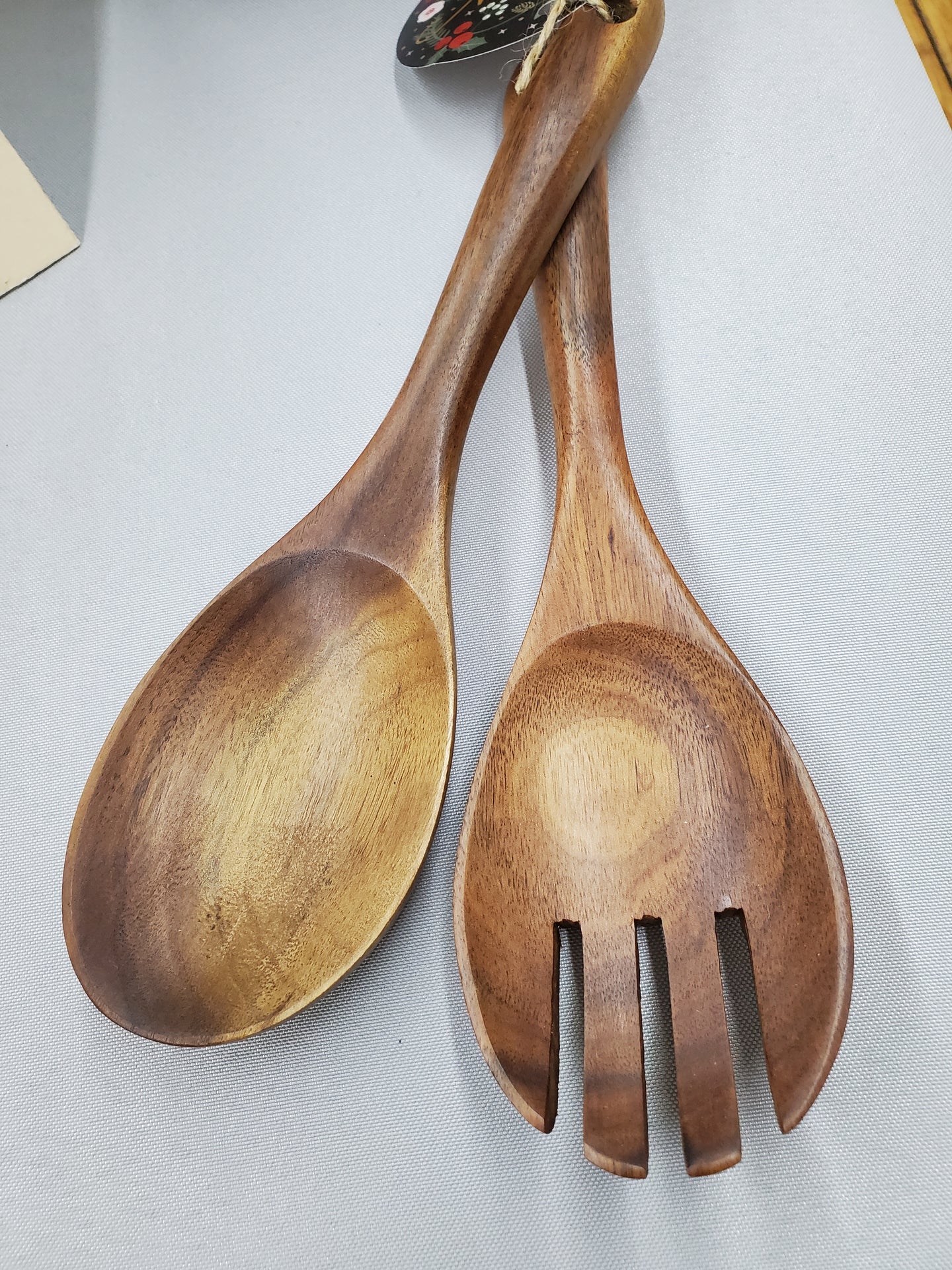 Wood Serving Spoon Set