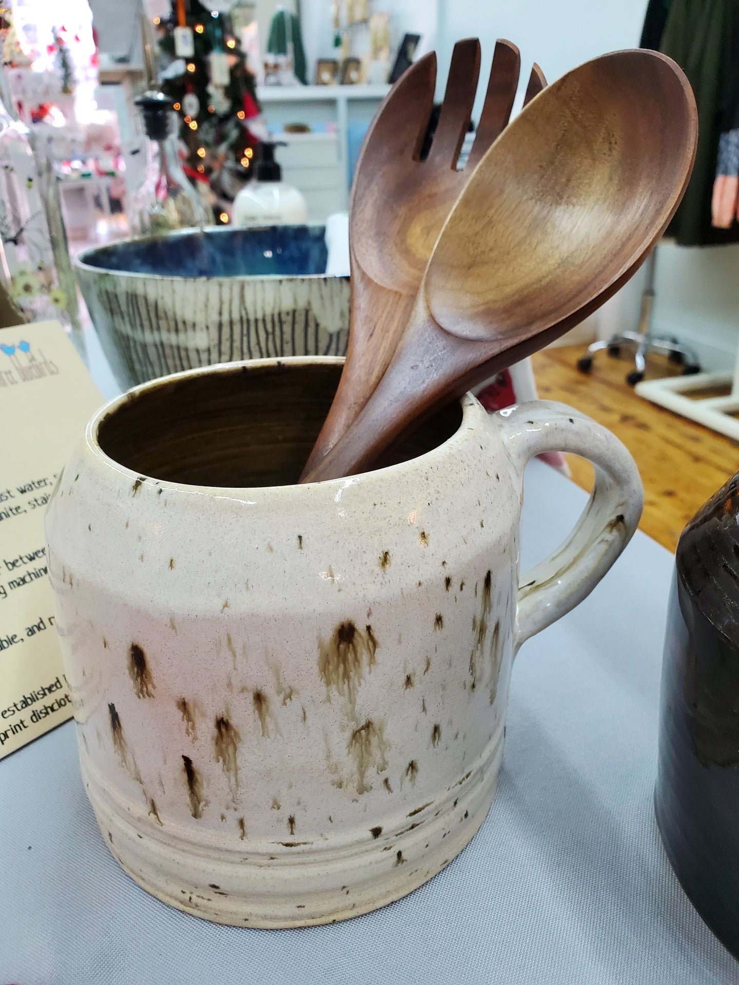 Handmade Utensil Holder / Crock