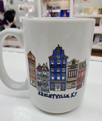 Color Downtown Shelbyville KY 15 oz  Coffee Mug