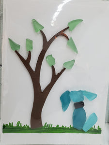 3D and Sea Glass Greeting Cards by Catherine Reed