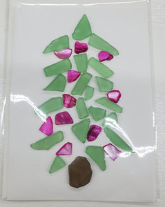 3D and Sea Glass Greeting Cards by Catherine Reed