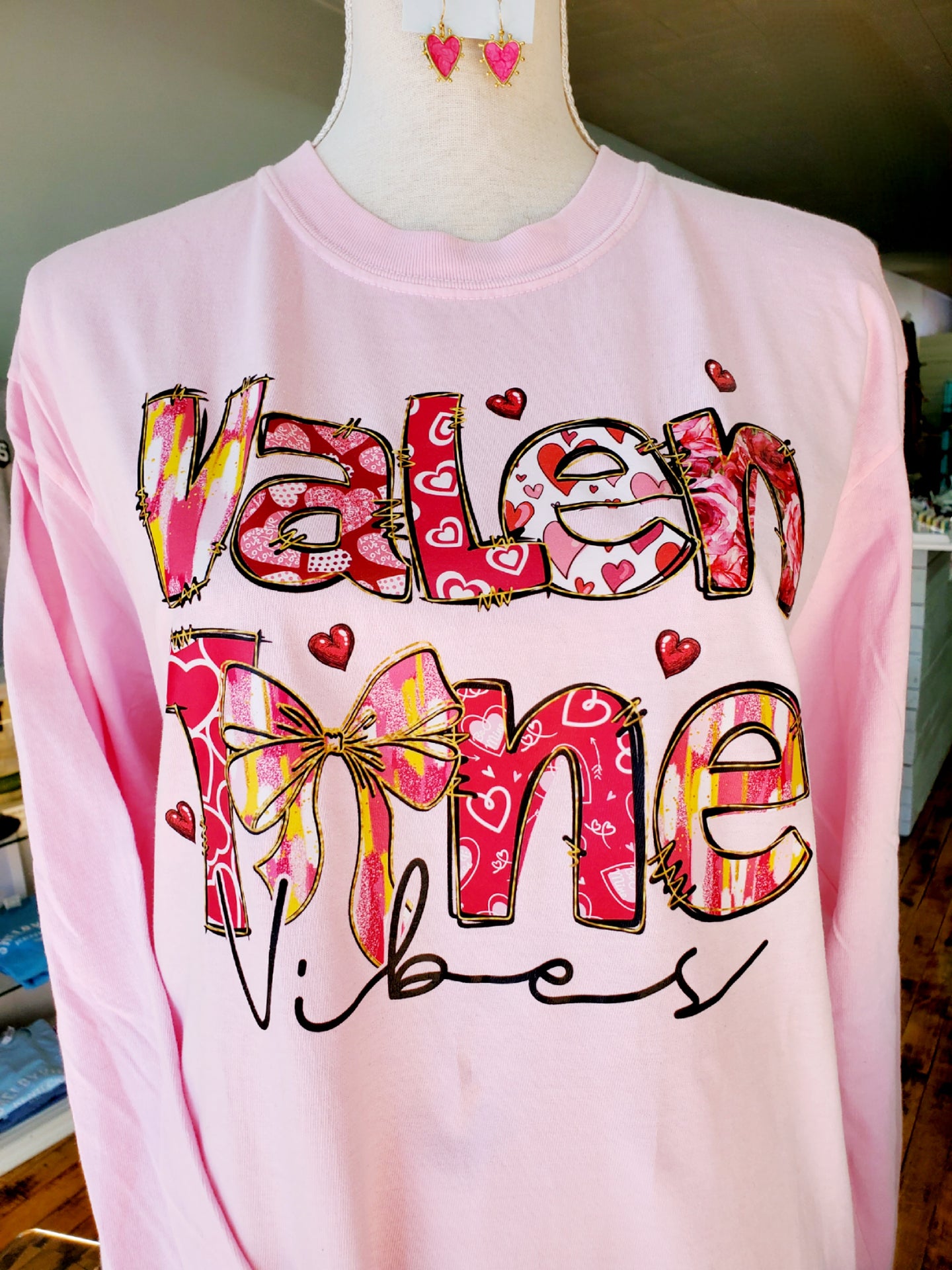 Valentine Vibes Long Sleeve Shirt