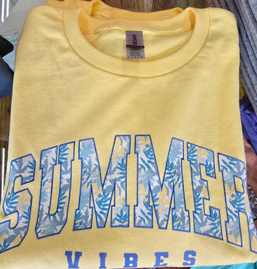 Summer Vibes Soft T-Shirt - Choose Colors