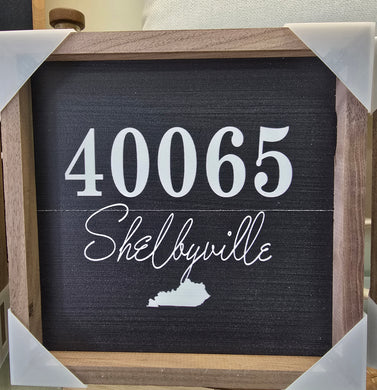 Shelbyville KY 40065 Sign