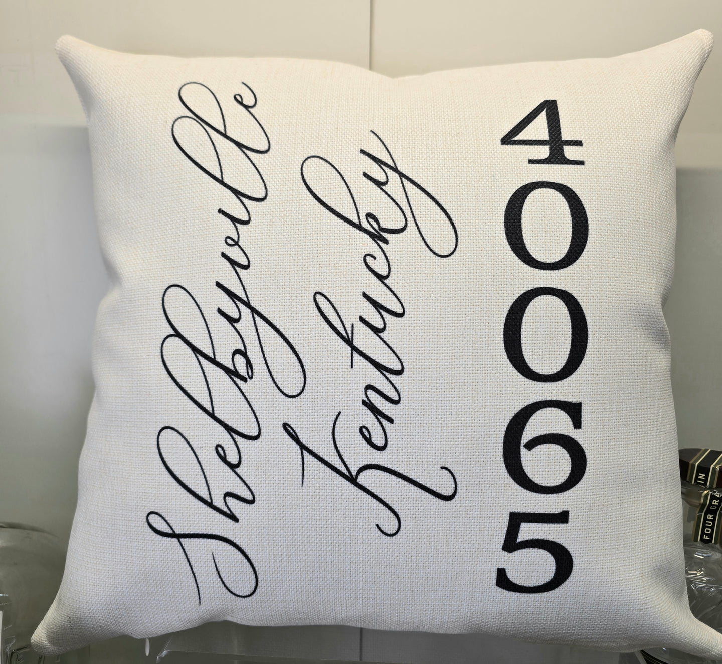 Zip Code Pillows - Customizable