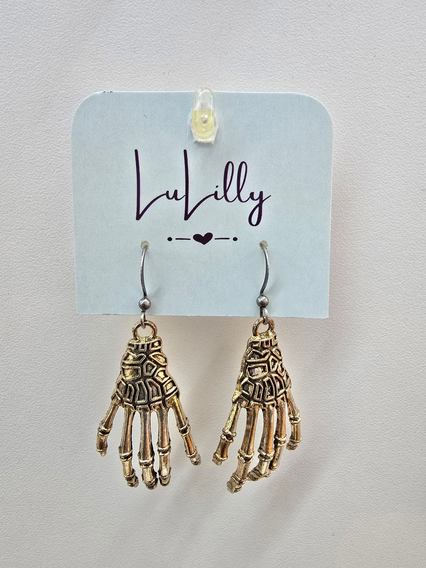 Spooky Skeletal Earrings by LuLilly