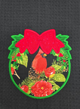Load image into Gallery viewer, Holiday Embroidered Tea Towels - Choose Designs