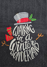 Load image into Gallery viewer, Holiday Embroidered Tea Towels - Choose Designs