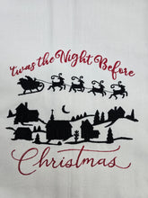 Load image into Gallery viewer, Holiday Embroidered Tea Towels - Choose Designs