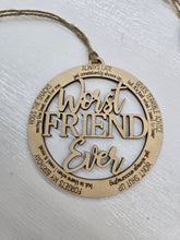 Load image into Gallery viewer, Wood Ornaments by Brook - Choose Designs