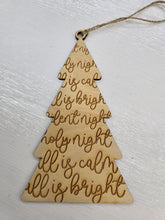 Load image into Gallery viewer, Wood Ornaments by Brook - Choose Designs