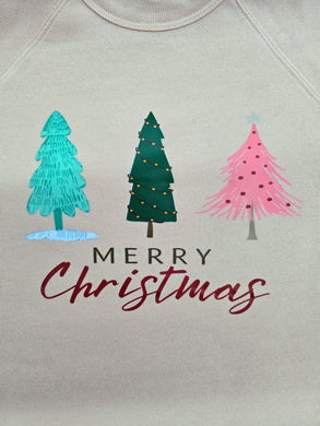 Merry Christmas Trees Sweatshirt