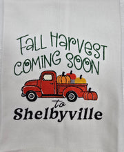 Load image into Gallery viewer, Fall / Autumn Embroidered Towels - Choose Design!!