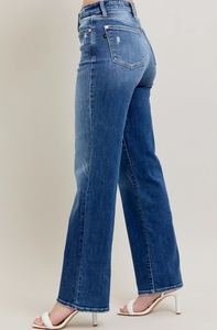 Judy Blue Dark Wash 90's Straight Leg Jeans