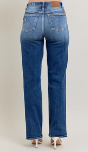 Judy Blue Dark Wash 90's Straight Leg Jeans