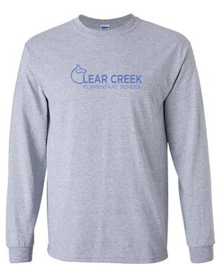 Clear Creek Elementary School - Long Sleeve T-Shirt