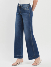 Load image into Gallery viewer, Mid Rise Wide Leg Jeans by Vervet