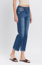Load image into Gallery viewer, High Rise Ankle Straight Jeans by Vervet