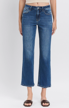 Load image into Gallery viewer, High Rise Ankle Straight Jeans by Vervet