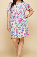 Load image into Gallery viewer, Floral Pocket Dress - PLUS SIZES