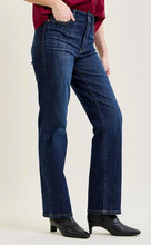 Load image into Gallery viewer, Judy Blue High Waist Straight Leg Blue Jeans - Dk Blue