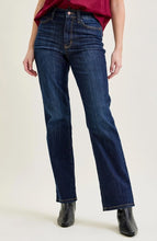 Load image into Gallery viewer, Judy Blue High Waist Straight Leg Blue Jeans - Dk Blue