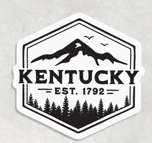 Kentucky Vinyl Stickers - Choose Design