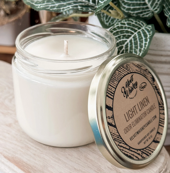 Light Linen (Odor Eliminator) Soy Candles