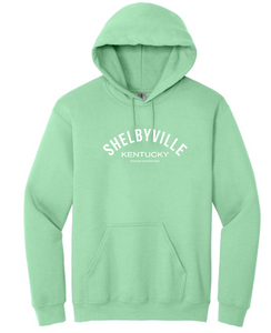 "Shelbyville, KY" Hoodie - Choose Colors