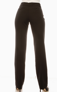 Black Straight Dress Pants