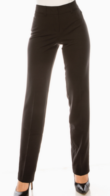 Black Straight Dress Pants