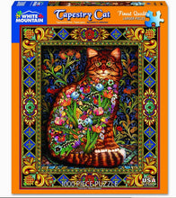 Load image into Gallery viewer, Tapestry Cat 1000 pc Jigsaw Puzzle